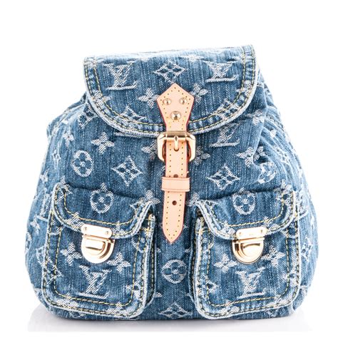 denim louis vuitton tote|Louis Vuitton denim backpack.